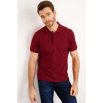 İGS Modernfit Dar Kalıp Polo Yaka Siyah Erkek T-Shirt