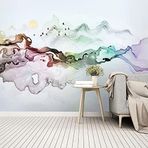 IHFMPFKJ Duvar Kağıdı Renkli Doku Yaratıcılık 360X250Cm Kendinden Yapışkanlı Duvar Kağıdı Fotoğraf Duvar Kağıdı - Özel 3D Duvar Resmi Poster Duvar Resmi, Büyük Duvar Resimleri Oturma Odası Kanepe Tv
