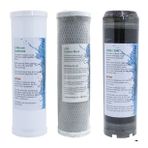 İhlas Aura Cebilon -Compact -Su Arıtma Cihazı Filtresi uyumlu 3'lü Ön Filtre Seti (Beyaz)