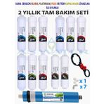 İhlas Aura Cebilon -Plus-Silver-Platinum -uyumlu 2 YILLIK Bakım Seti Filtre Seti