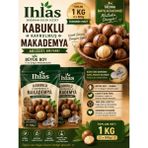 İhlas Kabuklu Kavrulmuş Makademya Fındığı Vakumlu Poşet /doğanın Eşsiz Hediyesi, Benzersiz Lezzetiyle Sofranızda! - 1 kg