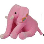 İhtiyaç Avm Oturan Dişli Pembe Fil 50 cm Peluş Oyuncak
