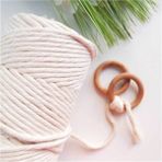 İhtiyaç AVM Taranan Makrome Ipi 250 gr / 3mm - Hobi & Örgü - Naturel