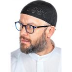 İhvan Mercan Namaz Takkesi Siyah 12 Adet