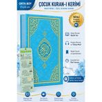 ihvan online İlk Kuranım Çocuk Serisi - Orta Boy Kuranı Kerim Bilgisayar Hatlı - Arapça Miklepsiz Sıvama Sert Kap