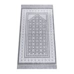 ihvan online Kadife Seccade İnci Velvet Pearl - Gri