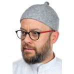 ihvan online Keçe Yün Takke (Gri)