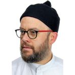 ihvan online Keçe Yün Takke - Siyah Renk