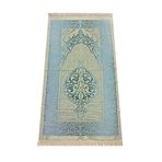 ihvan online Lüks Açık Renk Osmanlı Tafta Seccade - 0210 (Mavi)