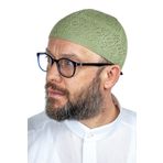 İhvan Online Mercan Namaz Takkesi Fıstık Yeşili 12 Adet