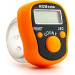 İhvan Turuncu Işıklı Zikirmatik - 5 Haneli LCD Ekranlı Kullanım Kolaylığı