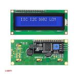 IIC I2C Seri 1602A 2x16 Mavi Karakter LCD Modül Display Ekran 5V Beyaz Arka ışık 16X2