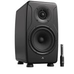 IK MULTIMEDIA iLoud Precision 6 – Siyah Yüksek Kaliteli Stüdyo Monitör (6.5" Woofer + 30 mm Tweeter)