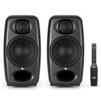 IK Multimedia IP-ILOUD-MMPRO2X-IN - iLoud Micro Monitor Pro - Stüdyo Referans Monitörü Siyah (Çift)