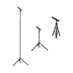 Ikarao Partybox Hoparlör ve Mikrofon Standlı Break X1 800W Karaoke Bluetooth Hoparlör Seti - 01-Siyah