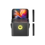 Ikarao Partybox Shell S3 80W Karaoke Bluetooth Hoparlör Seti, 7.1" Dahili Tablet, 2 Kablosuz Mikrofon, Rgb Işıklı Taşınabilir Ses Bombası, Siya