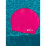 İkavi Neon Yüksek Silikon Deniz ve Havuz Bonesi - Standart - Neon Pembe