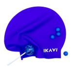 Ikavi Silikon Bone Yüksek Kalite Havuz ve Deniz Yüzücü Bonesi - Saks Mavisi - Standart - Saks - Mavi