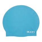 Ikavi Silikon Bone Yüksek Kalite Havuz ve Deniz Yüzücü Bonesi - Turkuaz - Standart