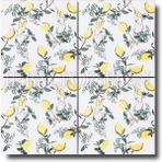 Ikbal Çini Seramik 20 x 20 cm Mutfak Tezgah Arası Karolar 1 M2 (25 adet) - ick12