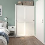 IKEA 00488963 Hauga Beyaz Komodin