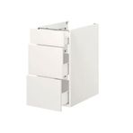 IKEA 09320969 Enhet Beyaz Çekmeceli Alt Dolap