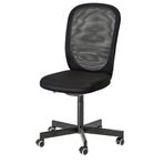 IKEA 10489028 Flıntan Siyah Çalışma Sandalyesi
