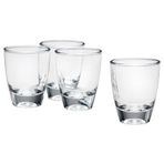 IKEA 10594722 HUMLAFISK Cam Likör Bardağı