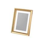 IKEA 13x18 cm Gold Renk Çerçeve, Asılabilir Duvar ve Masa Üstü Fotoğraf Çerçevesi