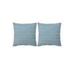 Ikea 2 Adet Kırlent Kılıfı 50X50 Cm Fermuarlı İkea 2'Li Set Minder Kılıf Açık Mavi İçi Dahil Değildir