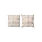 Ikea 2 Adet Kırlent Kılıfı Kırık Beyaz Renk 50X50 Cm