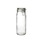 IKEA 2 Lt Kapaklı Cam Kavanoz, 30x11 cm, Hava Geçirmez Kilitli Kapak, Sarı