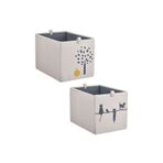 IKEA 2 Parça Çocuk Odası Düzenleyici Kutu Seti 26x37x26 Cm 2'li Set Düzenleme Saklama Kutusu