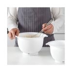 IKEA 2 Parça Karıştırma Kabı Beyaz Ren 22-26 cm Kaydırmaz Alt Taban Çırpma Kabı