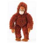 IKEA 20 Cm Yumuşak Peluş Oyuncak Mini Boy Maymun Kahverengi