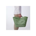 IKEA 24 L Çamaşır Sepeti ,24 Lt 36 X 40 Yeşil Plastik Plastik