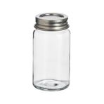 Ikea 3 Adet Kapaklı Cam Baharat Kavanozu Yükseklik 8 Cm 3'Lü Set Şeffaf Baharatlık Hacim 60 Ml