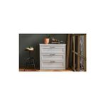 IKEA 3 Çekmeceli Şifonyer, Beyaz Renk 82X81 cm Klasik Tasarım