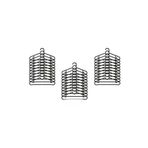 IKEA 30 Adet Elbise Askısı, Pantolon Askısı, Etek Askısı, 39 cm Genişlik, Plastik