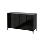 IKEA 39195271 Besta Venge Parlak Cila Siyah Dolap Kombinasyonu
