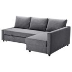 IKEA 39216754 Friheten Skiftebo Koyu Gri Bazalı Yataklı Köşe Kanepe