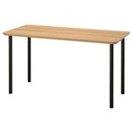 IKEA 39417696 Anfallare Adıls Bambu Siyah Ofis Çalışma Masası