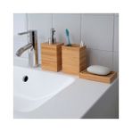 Ikea 3'lü Bambu Banyo Seti