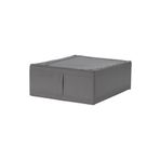 IKEA 44x55x19 Cm Katlanabilir Saklama Kutusu Hurç Ölçü Gri-düzenleme Kutusu