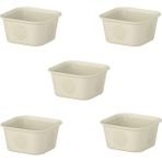 IKEA 5 Adet Dolap Içi Düzenleyici Kutular 10 x 10 x 5 cm 5'li Set Organizer Masaüstü Çekmece Içi Saklama Kutusu