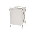 IKEA 50 Litre Beyaz,katlanır, Çamaşır Sepeti Açılır Kapanır Pratik Kirli Sepeti 50 Lt U42x