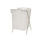IKEA 50 Litre Beyaz,Katlanır, Jall Çamaşır Sepeti MeridyenDukkan Açılır Kapanır Pratik Kirli Sepeti 50 Lt