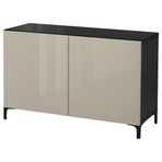 IKEA 59210119 Besta Venge Parlak Cila Bej Dolap Kombinasyonu