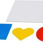IKEA 701.285.71 PYSSLA Toplu İnci Plaka 4'lü Set, Farklı Renkler belirtilmemiştir.