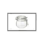 IKEA 702.135.45 Kapaklı Cam Kavanoz, Cam, 0,5 Lt